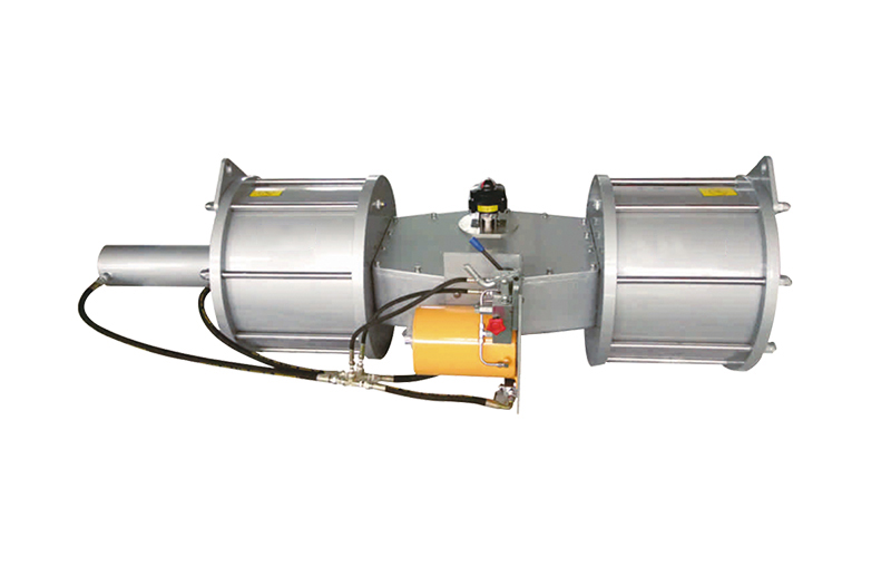 双缸液压手动双作用