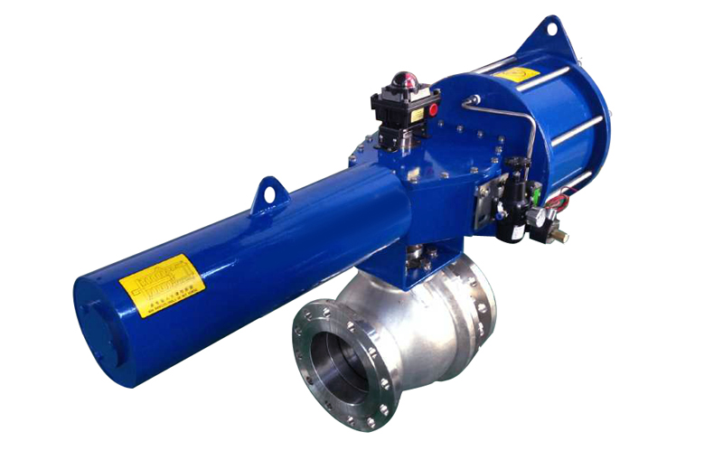 蓝色单作用配球阀及附件